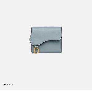 Dior saddle wallet